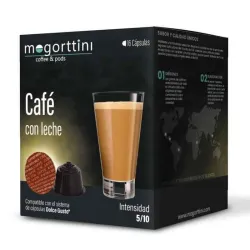 Café au Lait Mogorttini – 16 capsules compatibles Dolce Gusto®