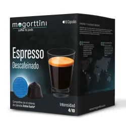 Espresso Décaféiné – 16 capsules Mogorttini compatibles Dolce Gusto®