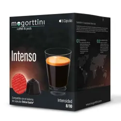 Café Intenso – 16 capsules Mogorttini compatibles Dolce Gusto®
