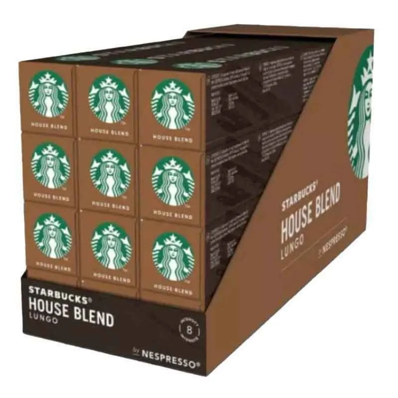 master houseblend starbucks 120 cápsulas