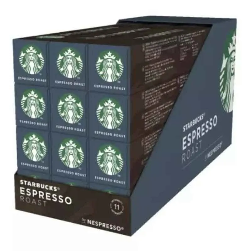 Starbucks Master Dark Espresso Roast 120 capsules compatibles Nespresso®