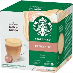 Starbucks Caffè Latte – 12 capsules compatibles Dolce Gusto