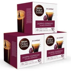 Doppio Espresso Dolce Gusto – Pack 48 capsules (Vietnam et Amérique du Sud)