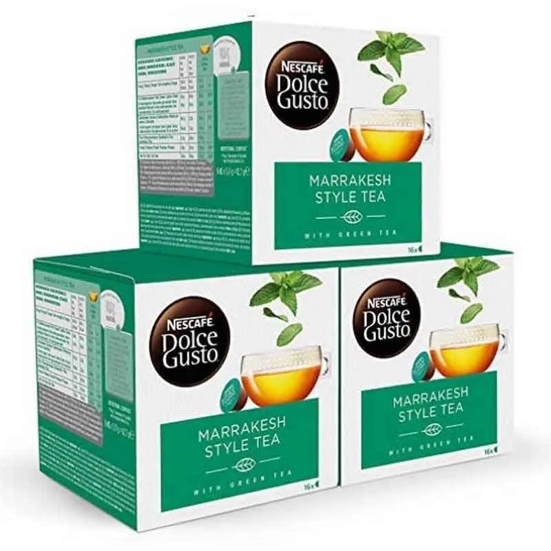 Marrakesh Style Tea Pack 48 cápsulas Dolce Gusto