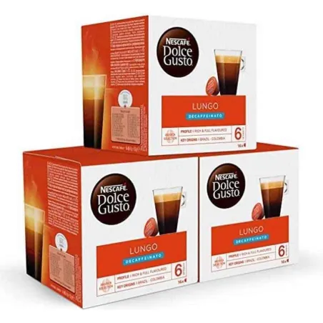 Café Lungo décaféiné Pack 48 capsules Dolce Gusto