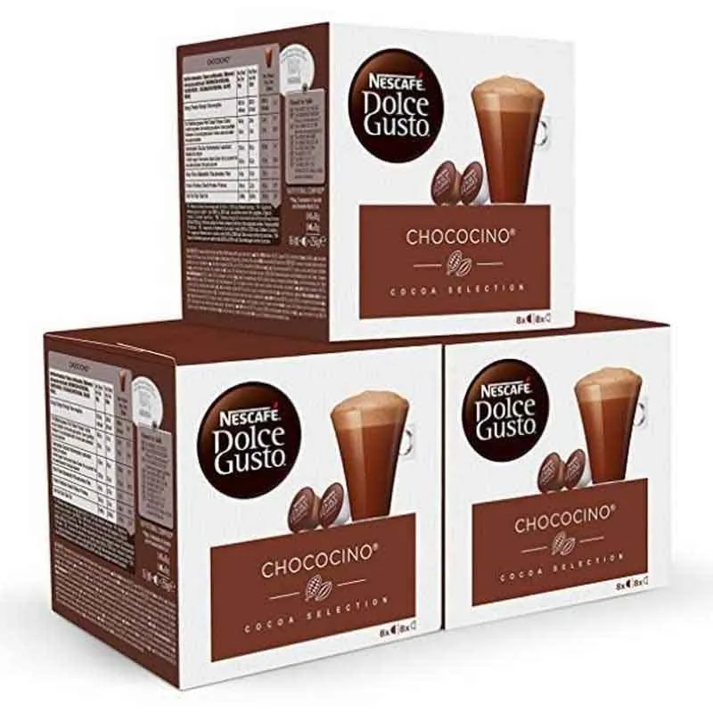 Chococino 24 servicios. Pack 48 cápsulas Dolce Gusto