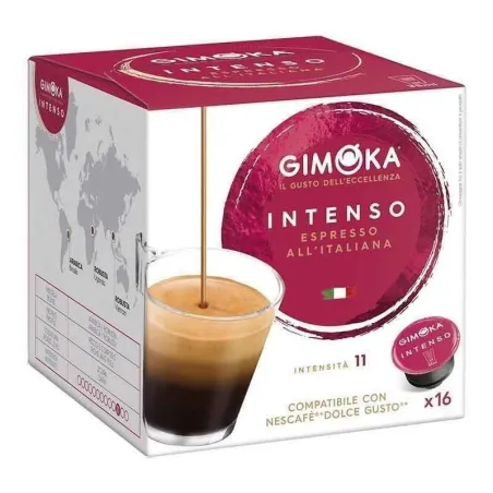 Expresso Intenso Gimoka® , 16 cápsulas compatíveis Dolce Gusto®