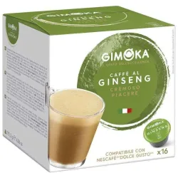 Café Gimoka® Ginseng, Dolce Gusto® Compatível 16 cápsulas