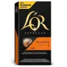 Delizioso L'OR, 10 cápsulas compatíveis Nespresso.
