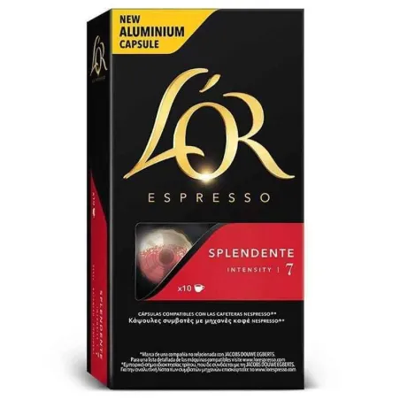 L'OR Splendente, 10 cápsulas compatíveis Nespresso.