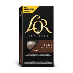 Forza L'OR, 10 cápsulas compatíveis Nespresso.