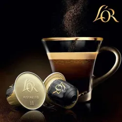 RISTRETTO L'OR, 10 cápsulas compatíveis NESPRESSO.