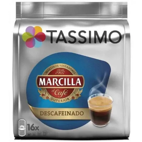 MARCILLA sem cafeína oferece 16 serviços TASSIMO.