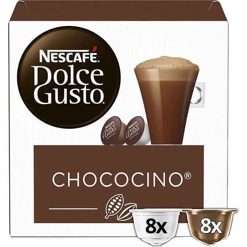 Chococino, 8 + 8 cápsulas Dolce Gusto Nescafé