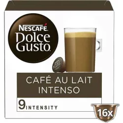 Café Au Lait intenso, 16 cápsulas para Dolce Gusto