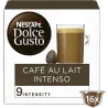Café Au Lait intenso, 16 cápsulas para Dolce Gusto