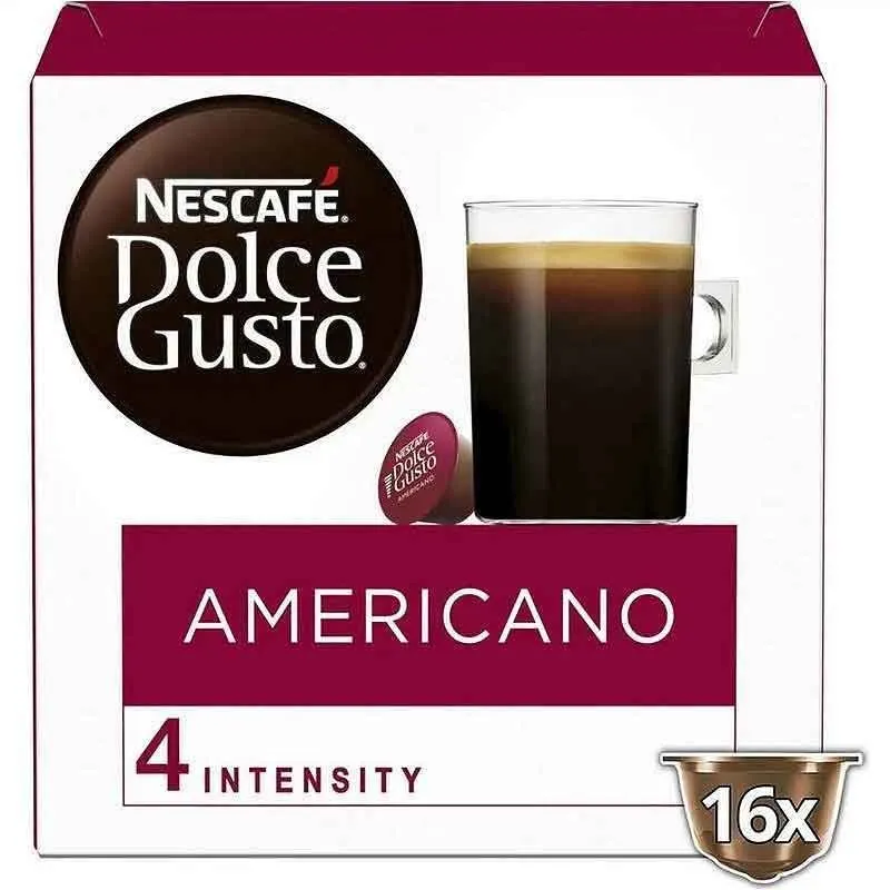 Americano Dolce Gusto, 16 unidades para tomar largo