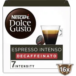 Café Espresso Intenso Descafeinado 16 uds Dolce Gusto