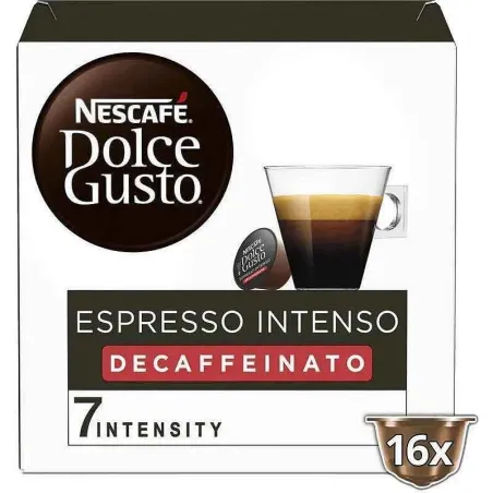 Café Espresso Intenso Descafeinado 16 uds Dolce Gusto