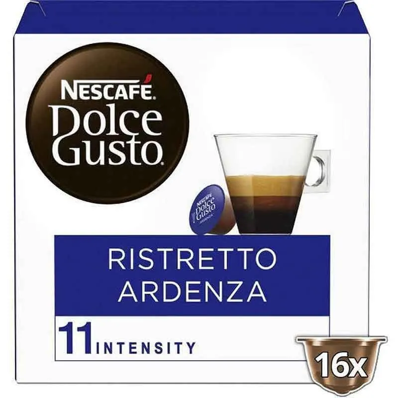 Cafe Ristretto Ardenza, 16 uds Nescafe Dolce Gusto