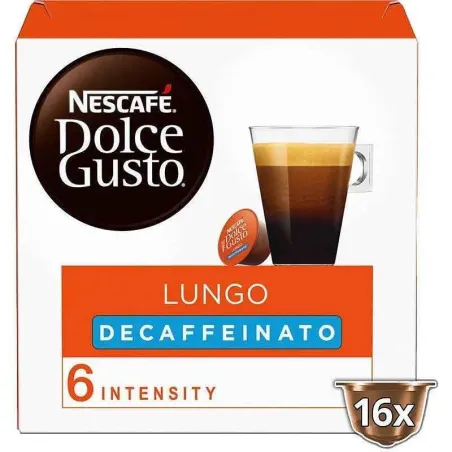 Café Lungo Descafeinado, Dolce Gusto 16 unidades