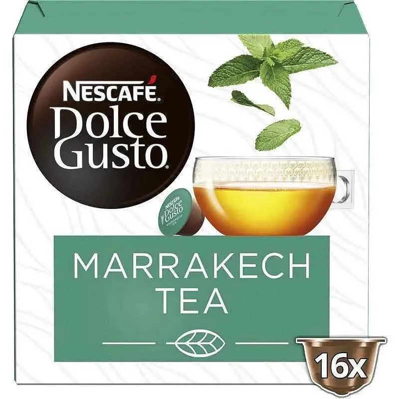 Chá estilo Marrakech, 16 unidades Dolce Gusto