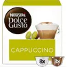 Cappuccino tem 8 bebidas. Dolce Gusto, esta bebida usa 2 cápsulas.