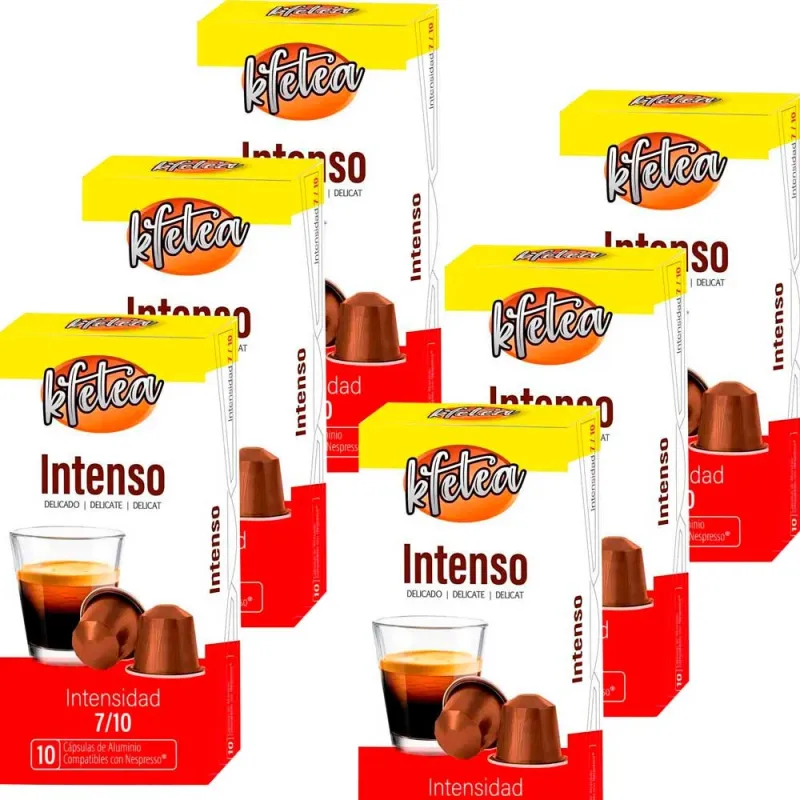 Capsules Intenso compatibles Nespresso Kfetea – 60 capsules