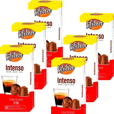 Capsules Intenso compatibles Nespresso Kfetea – 60 capsules