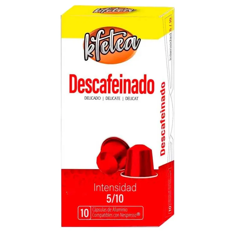 Décaféiné Kfetea compatible Nespresso – 10 capsules