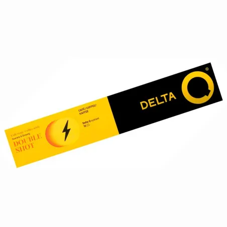 Double Shot Espresso Delta Q – capsules avec double dose de caféine