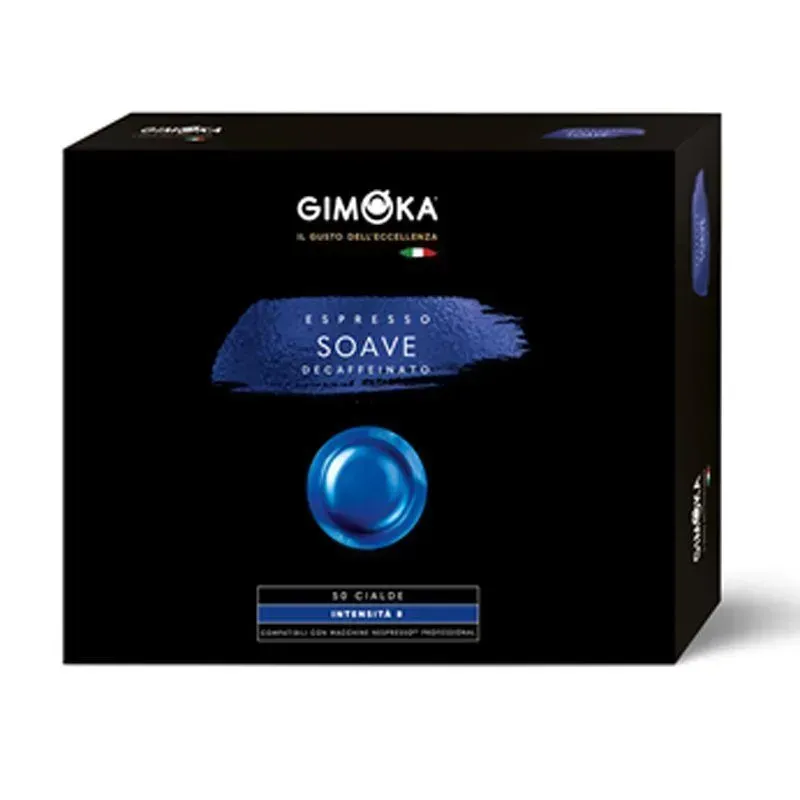 Décaféiné Nespresso Professionnel Gimoka 50 capsules compatibles