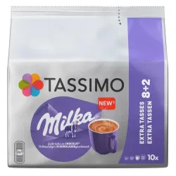 8 Boissons Tassimo Milka Chocolat au Lait