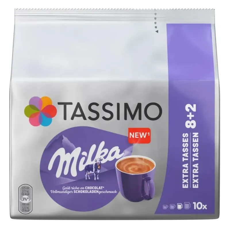 Milka Chocolate de Leite Tassimo (8 Bebidas)