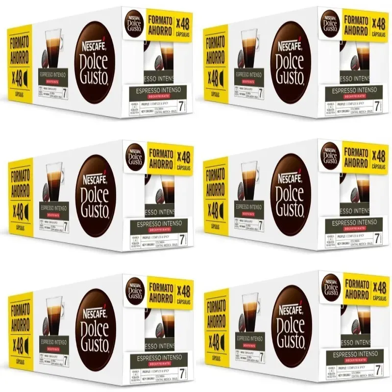Espresso Intense Décaféiné Dolce Gusto Format Économique 18 Boîtes (288 Capsules)