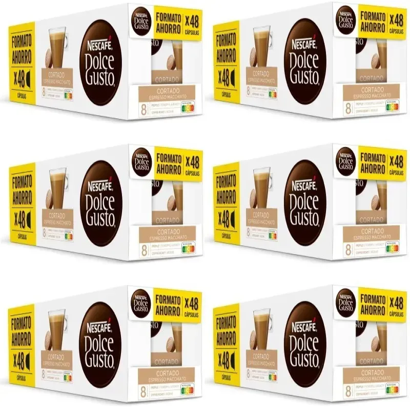 Pack 18 Dolce Gusto Cortado format économique