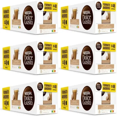 Pack 18 Dolce Gusto Cortado format économique