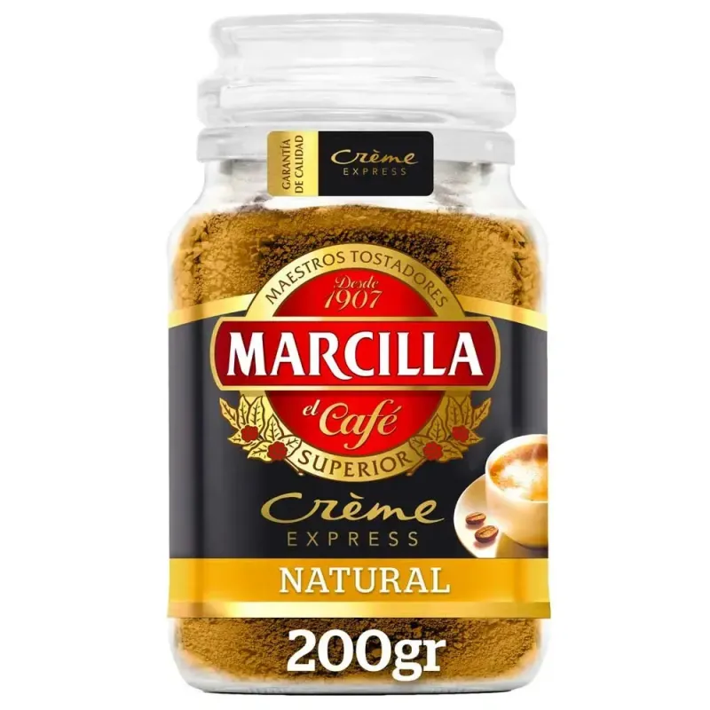 Café soluble Marcilla Crème Express pot 200 g