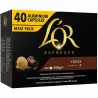 L’OR Forza Intensité 9 Maxi Pack 40 capsules compatibles Nespresso®
