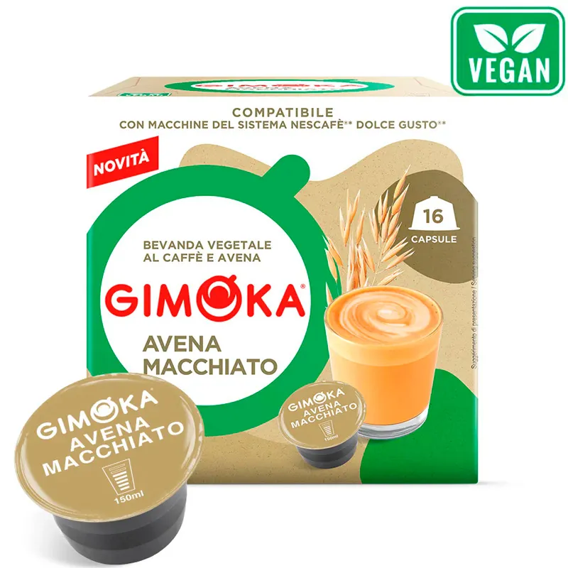 Café à l’avoine – 16 capsules Gimoka compatibles Dolce Gusto