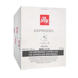 Espresso Intenso, Iperespresso Illy 100 cápsulas.