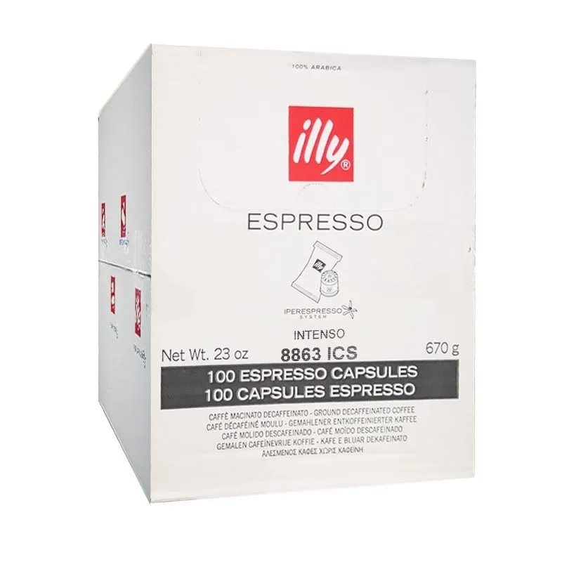 Espresso Intenso, Iperespresso Illy 100 cápsulas.