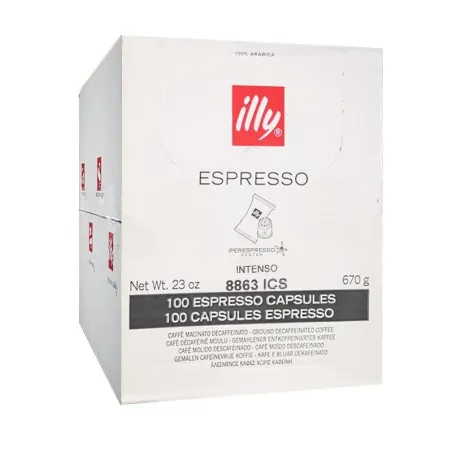 Espresso Intenso, Iperespresso Illy 100 cápsulas.
