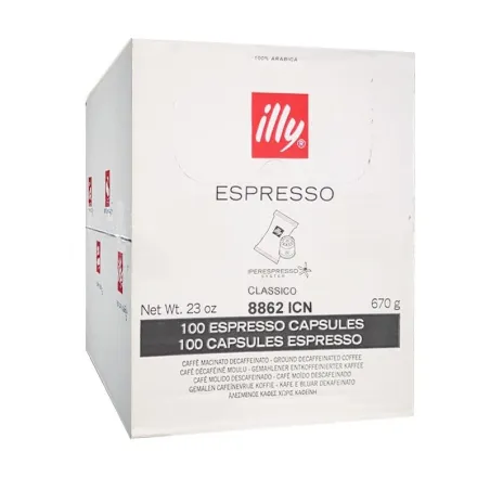 Espresso Clásico, 100 cápsulas de Iperespresso Illy.