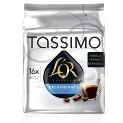 Tassimo descafeinado LOR 16 servicios