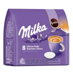 Dosettes Milka Chocolat pour Senseo (8 pces)