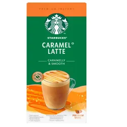CAJA Starbucks Latte Caramel  caja de 5 sobres de 23 gramos