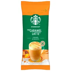 sobre Starbucks Latte Caramel  caja de 5 sobres de 23 gramos