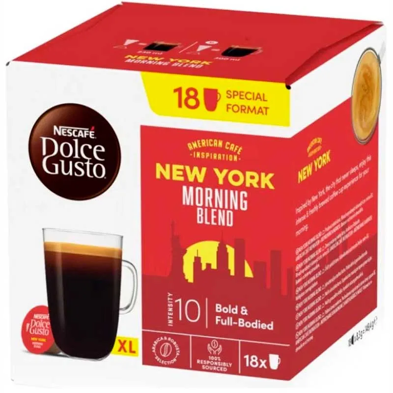 Capsules Espresso New York Dolce Gusto (18 p.)