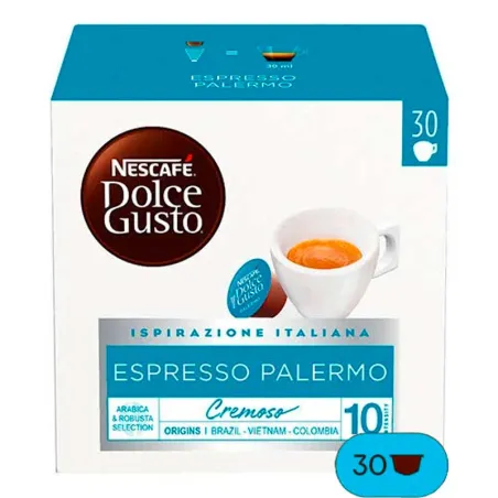 Palermo Magnum 30 cápsulas Dolce Gusto